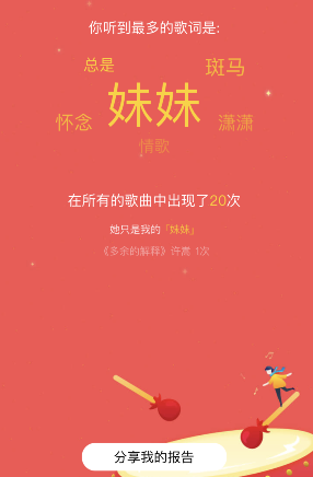 酷狗音乐听歌报告怎么生成