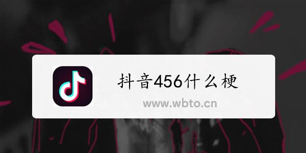 抖音456是什么意思