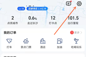 高德地图如何尊享车标