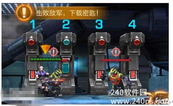 魂斗罗归来异星迷航1-7怎么通过 异星迷航1-7通关攻略