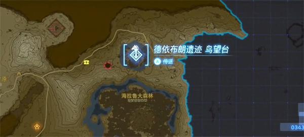 塞尔达传说王国之泪德伊布朗遗迹鸟望台解锁攻略