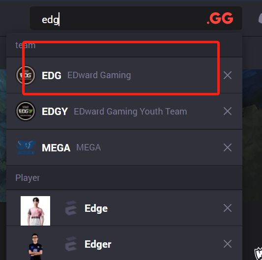 opgg怎么查edg战队成员