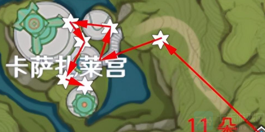 原神怎么采集帕蒂沙兰-帕蒂沙兰采集路线详细介绍